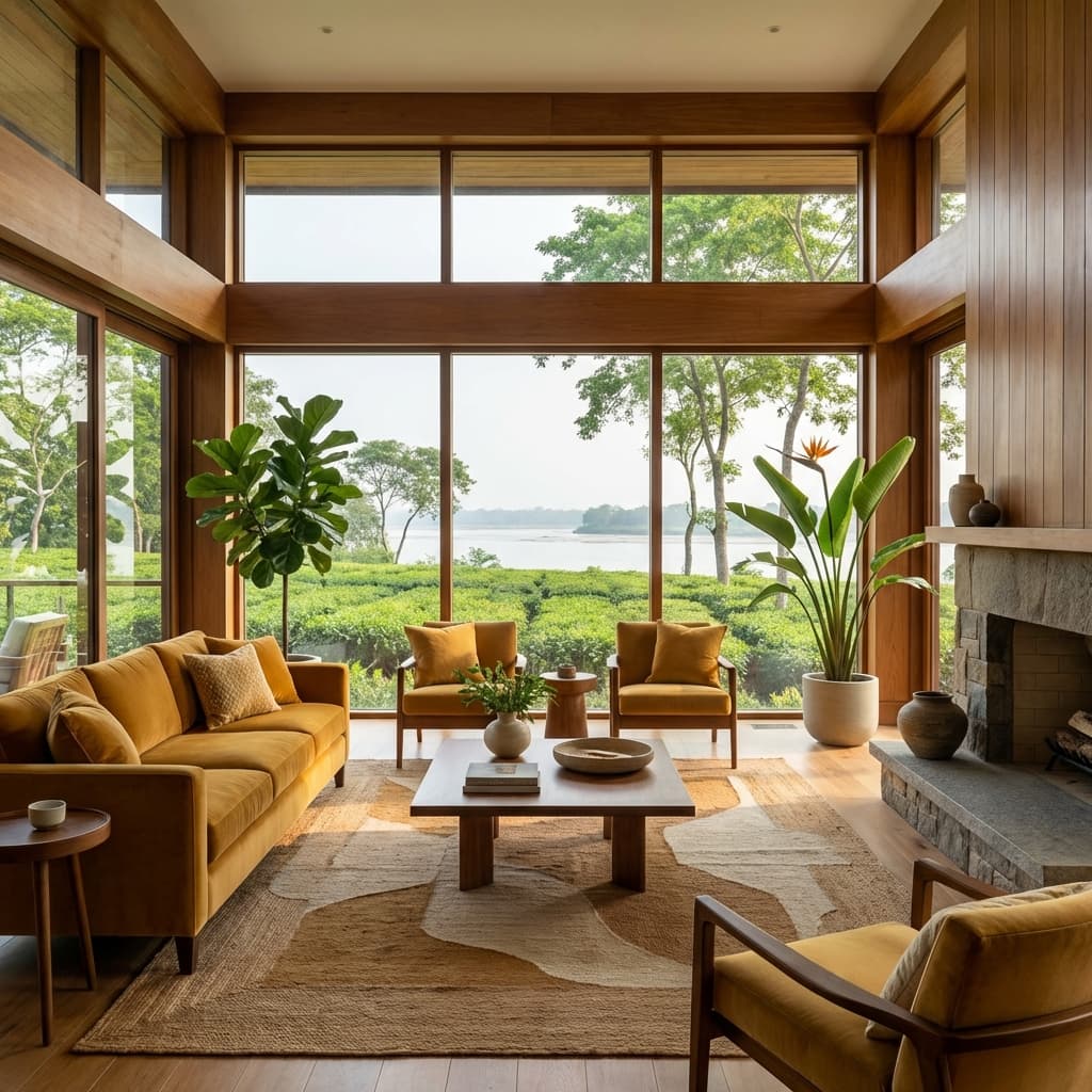 Mustard Villa Interiors
